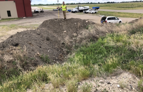 Surveying the Airport Property